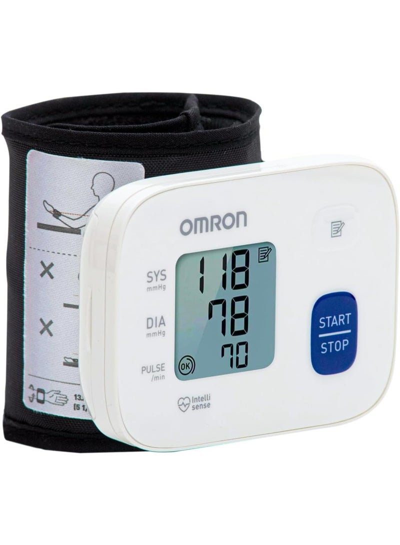 أومرون جهاز قياس ضغط الدم للمعصم من أومرون RS1 - أوتوماتيكي Hem-6160-E - Image 2